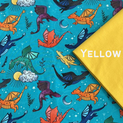 Dragons - Tropical - Easy Change Babygrow