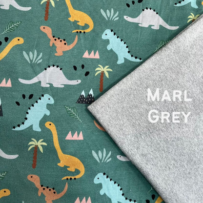 Little Dinos - Reversible Hooded Cardi