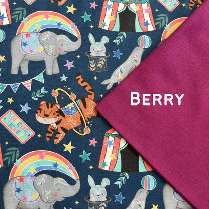 Circus Fun - Long Zip Up Snug-Alls