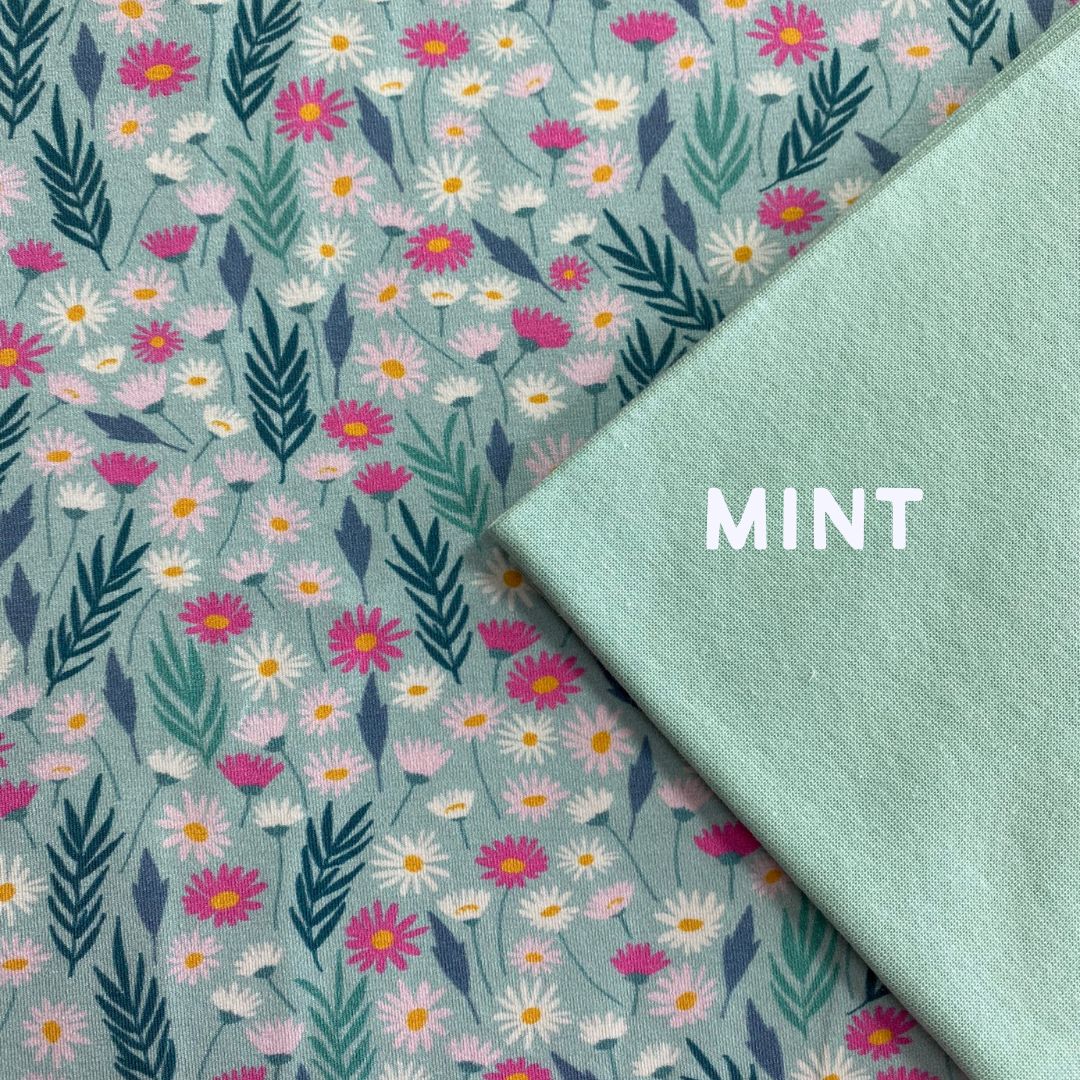 Rock Daisies- Easy Change Babygrow