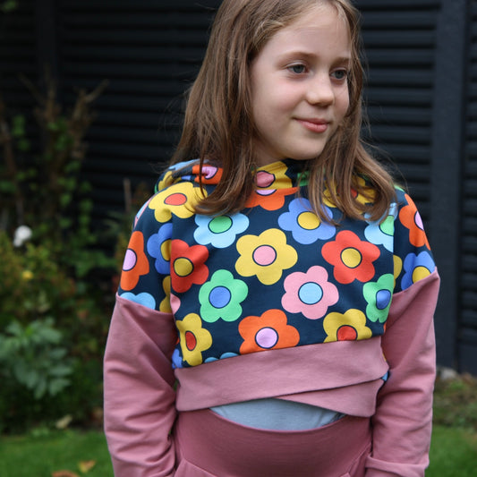 Big Kids Cropped Hoodie
