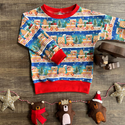 Christmas jumpers - ready to post - 12-18m