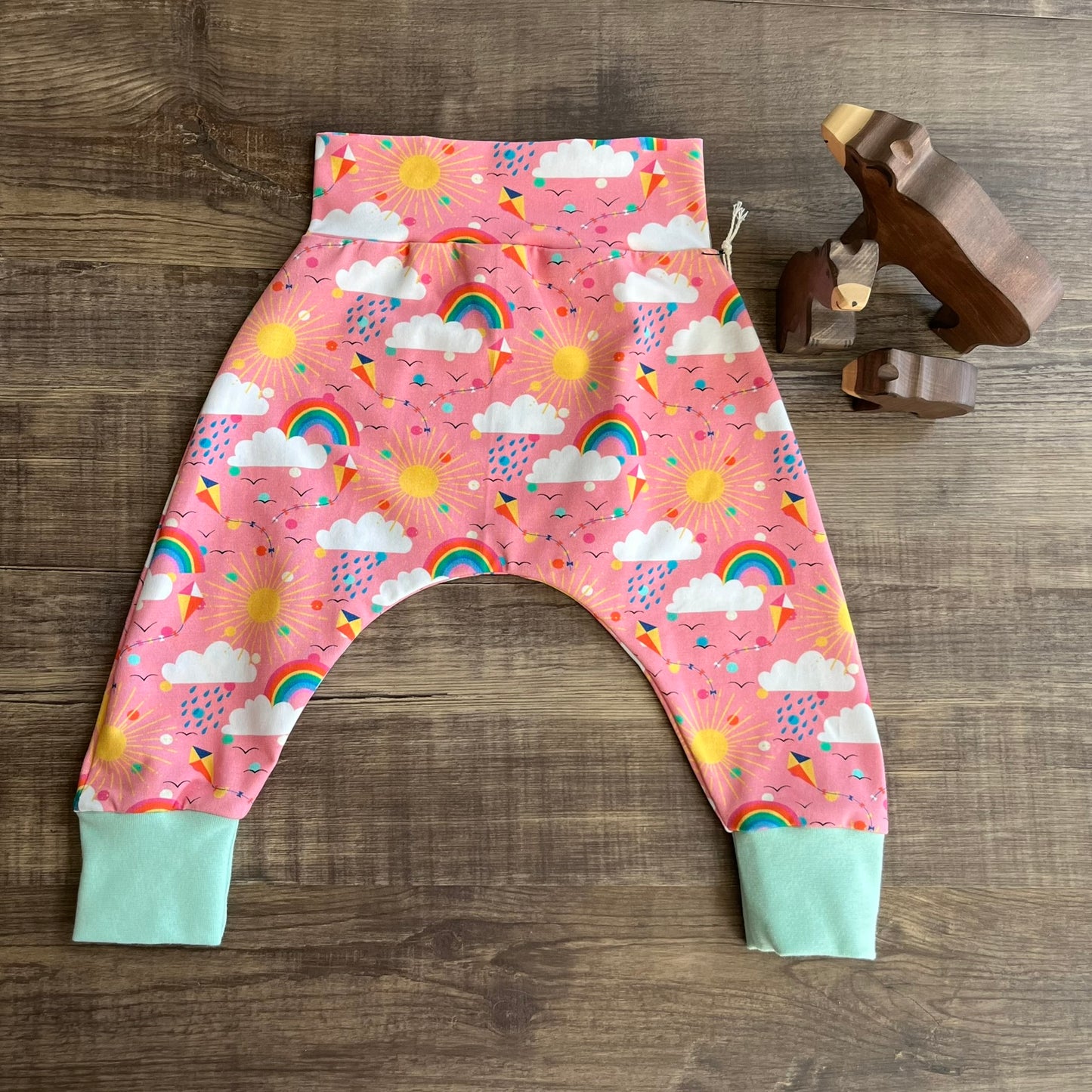 Weather Clouds - Harem Leggings - ready to post