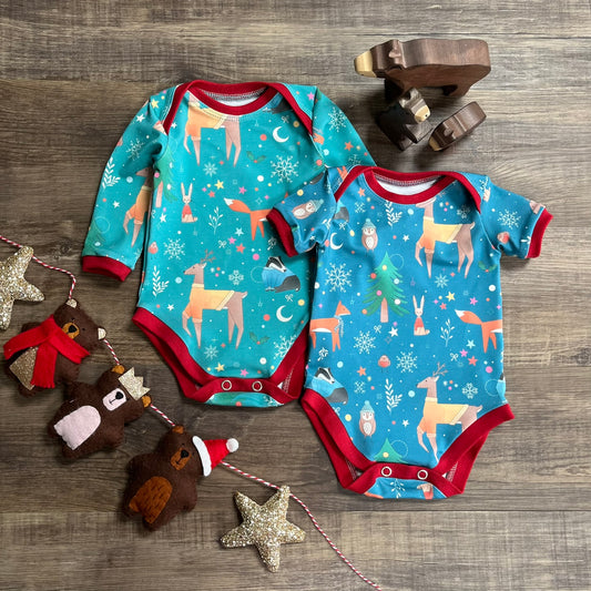 Christmas Friends - Bodysuit Vest- Ready To Post
