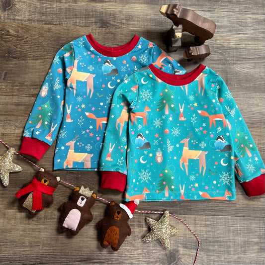 Christmas Friends - Long Sleeve Tshirt - Ready To Post