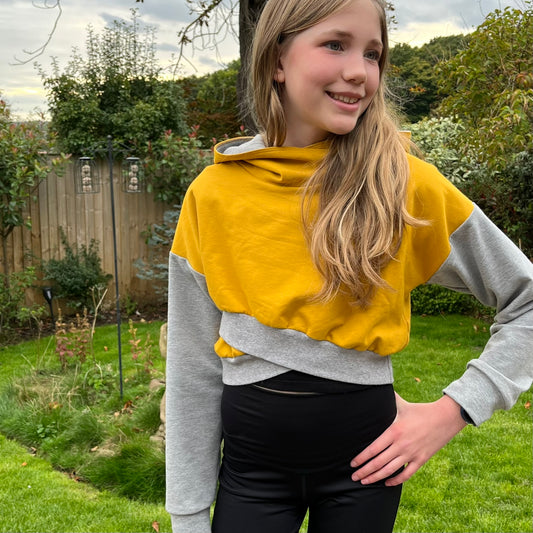 Adults Cropped Hoodie