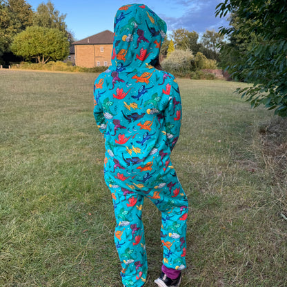 Christmas Post - Zip Up Snug-Alls