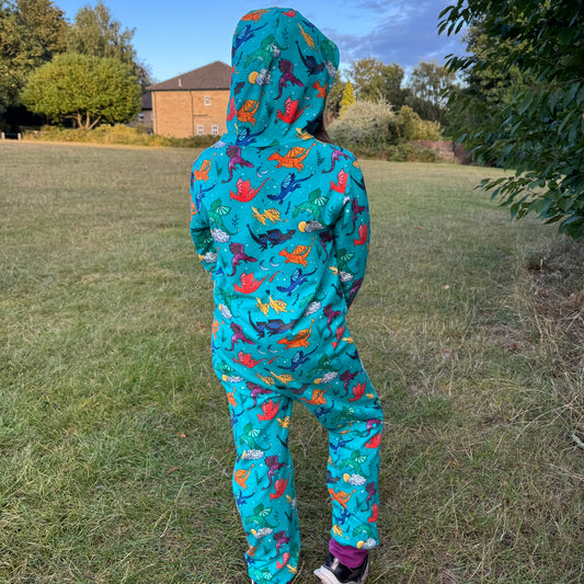 Animals - Warmer Fabric - Zip Up Snug-Alls