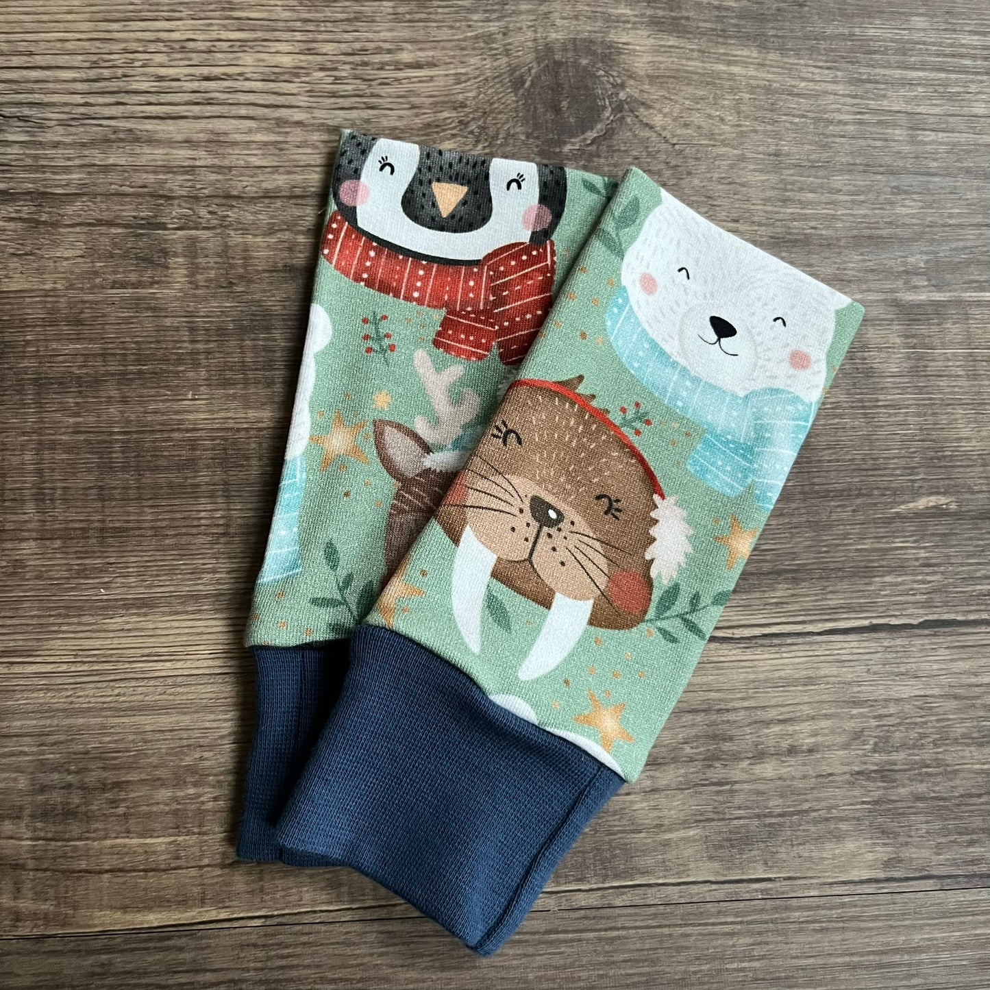 Wrist Warmers (warmer fabrics) - 3-6 Years - ready to post