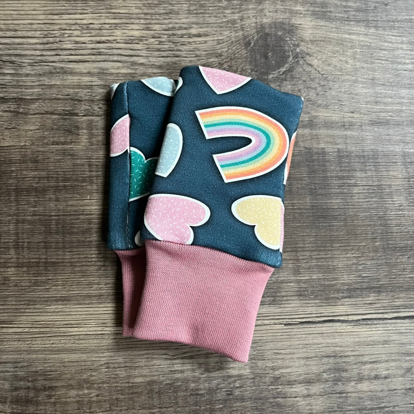 Wrist Warmers (warmer fabrics) - 1-3 Years - ready to post