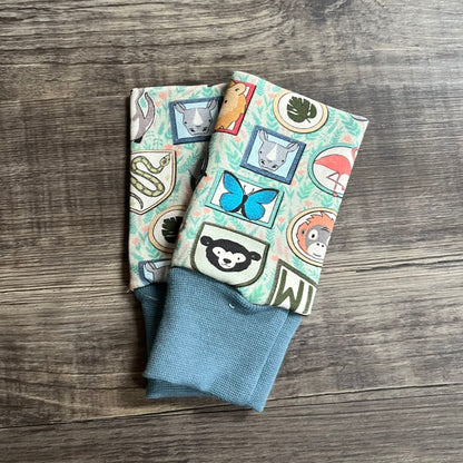 Wrist Warmers (warmer fabrics) - 1-3 Years - ready to post