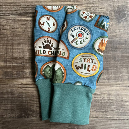 Wrist Warmers (warmer fabrics) - 6-9 Years - ready to post