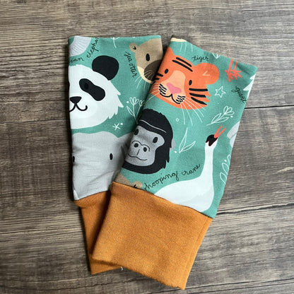 Wrist Warmers (warmer fabrics) - 6-9 Years - ready to post