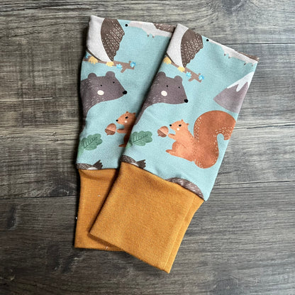 Wrist Warmers (warmer fabrics) - 9-12 Years - ready to post