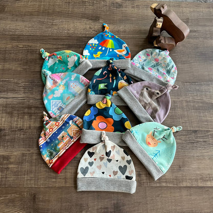 Knotted Baby Hats - Newborn - Ready to Post