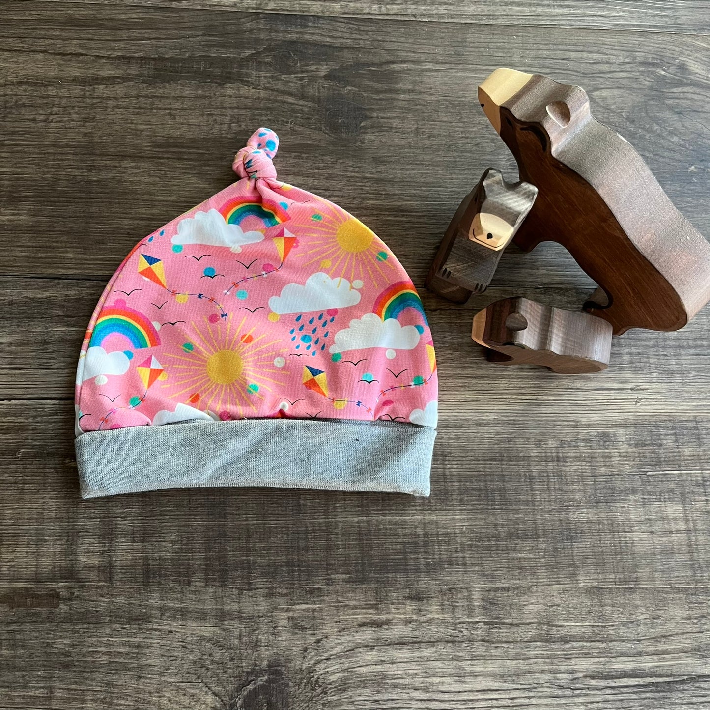 Knotted Baby Hats - 3-6m- Ready to Post