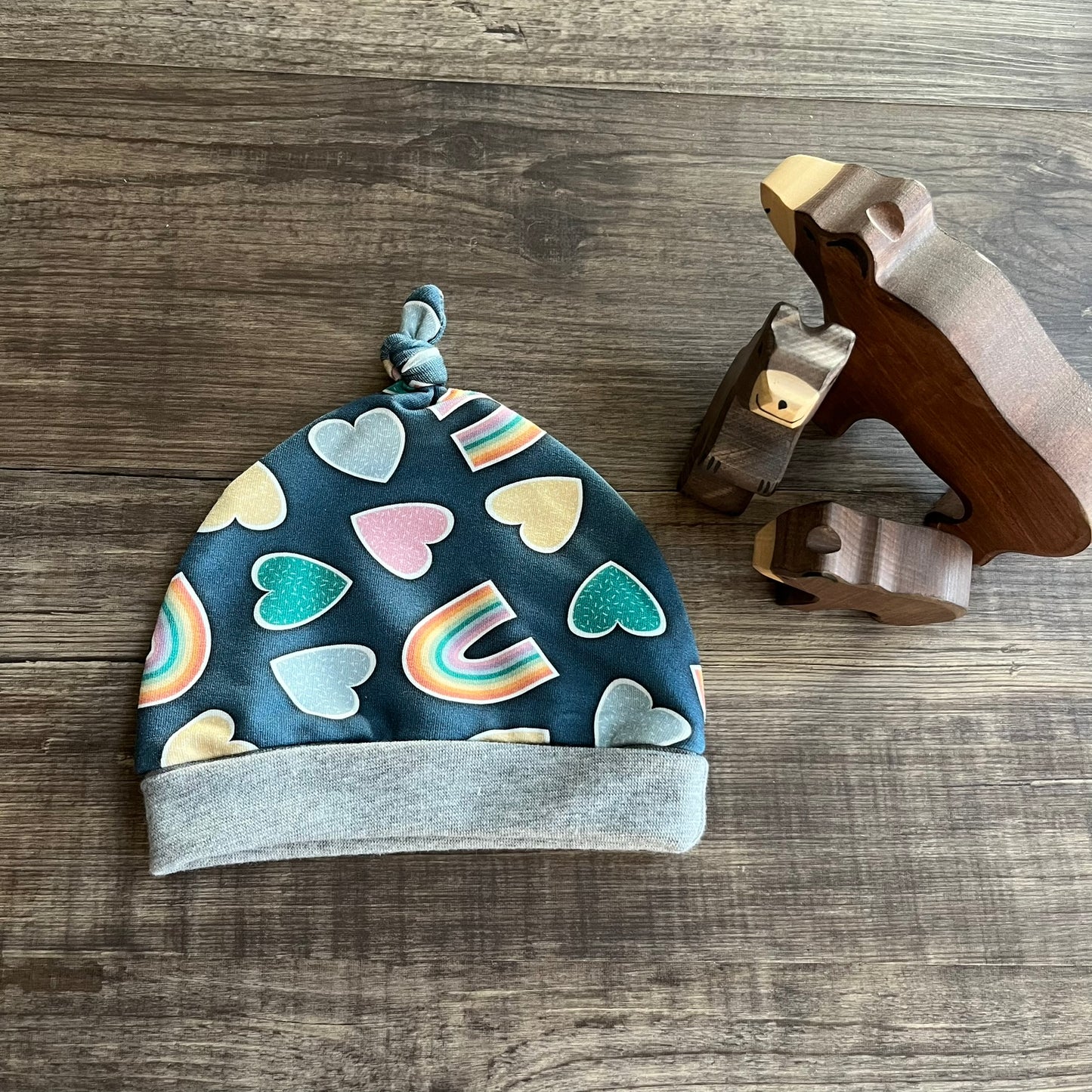 Knotted Baby Hats - 3-6m- Ready to Post