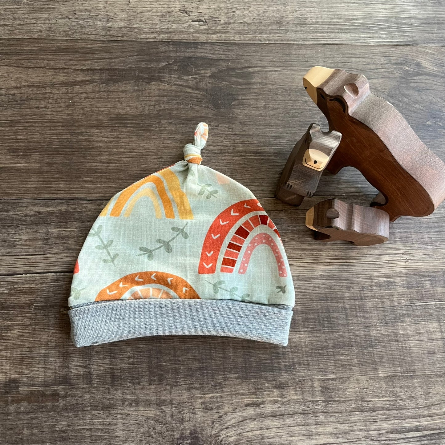 Knotted Baby Hats - 3-6m- Ready to Post