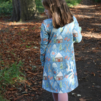 Festive Penguins - T-shirt Dress