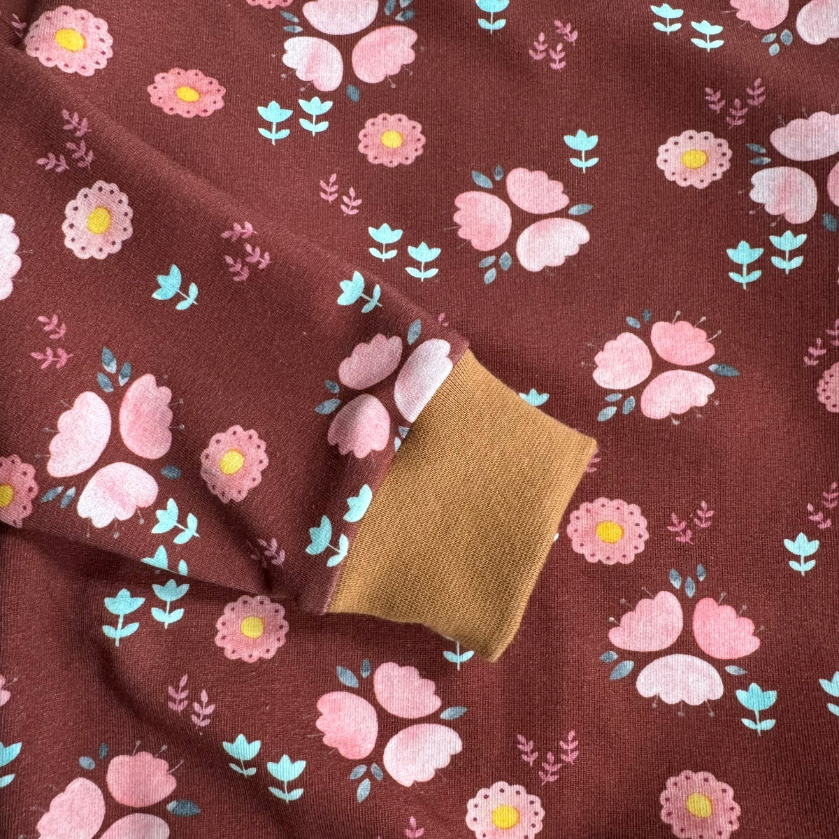Ditsy Floral - Slouchy Sleeve Jumper - Ready to Post