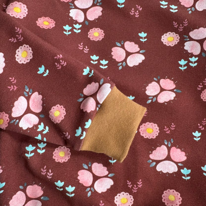 Ditsy Floral - Slouchy Sleeve Jumper - Ready to Post