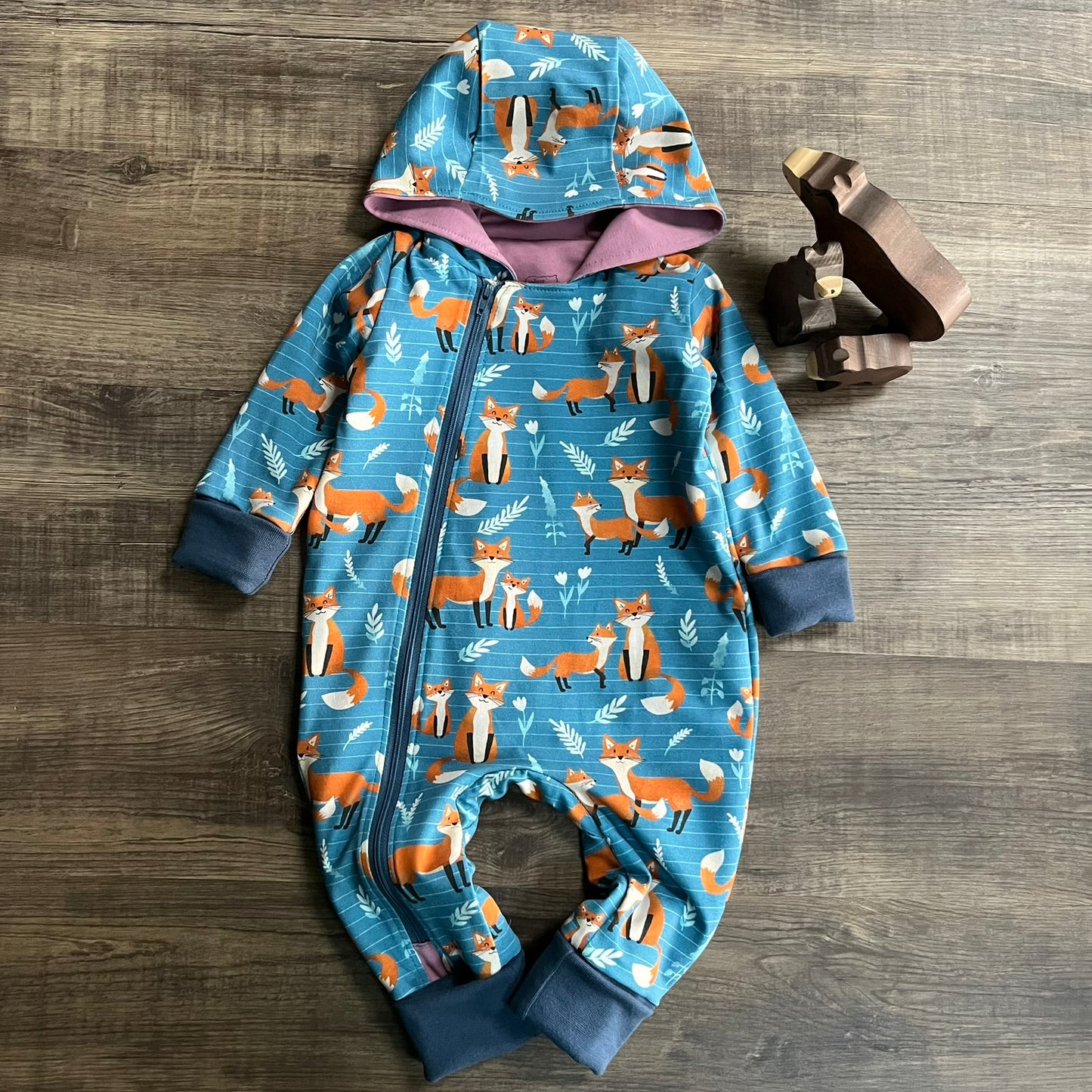 Meadow - Long Zip Up Coverall - Ready To Post 3-6m