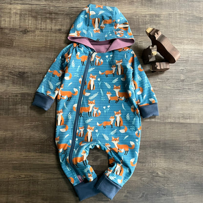 Meadow - Long Zip Up Coverall - Ready To Post 3-6m