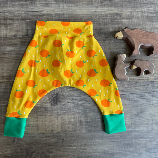 Oranges - Harem Leggings - ready to post