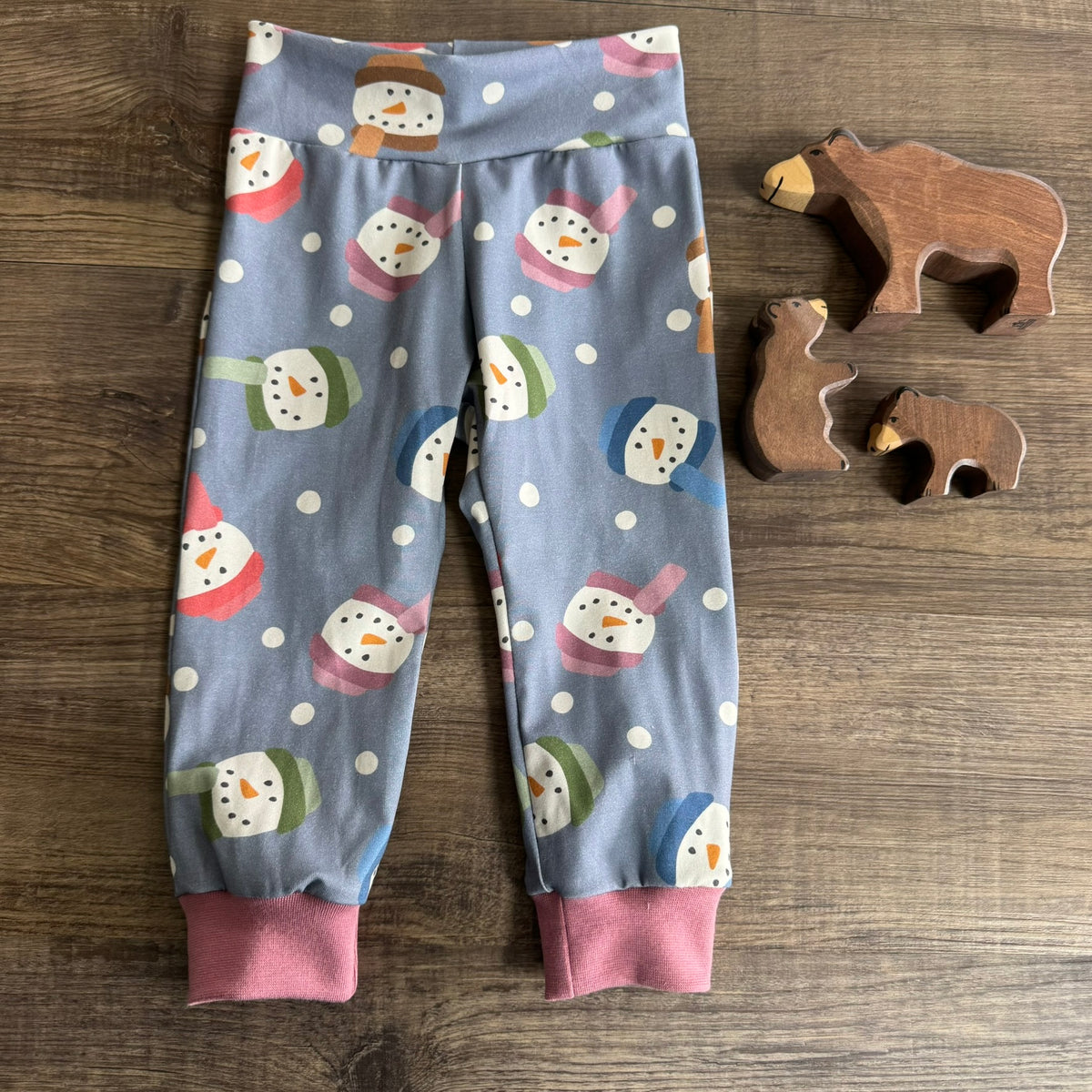 Lounging Set (Raglan Sleeves) - Snowmen