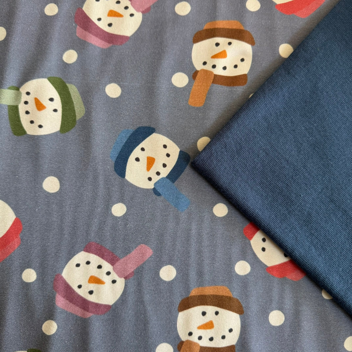 Lounging Set (Raglan Sleeves) - Snowmen