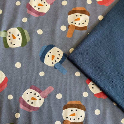 Lounging Set (Raglan Sleeves) - Snowmen