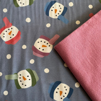 Lounging Set (Raglan Sleeves) - Snowmen