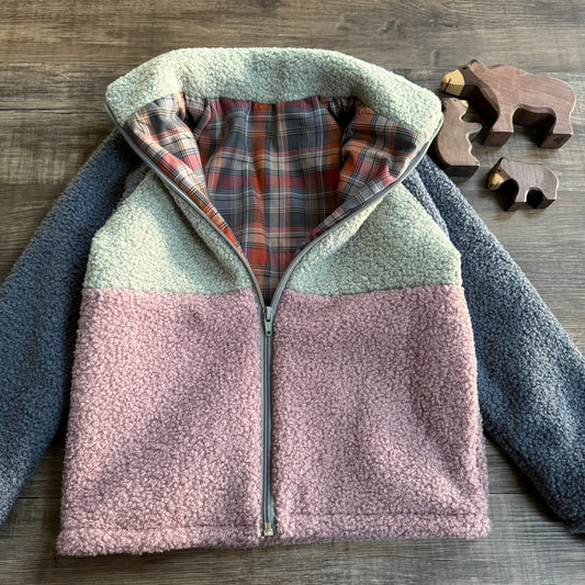 Fully Lined Zip Up Fleece - 5-6 Years