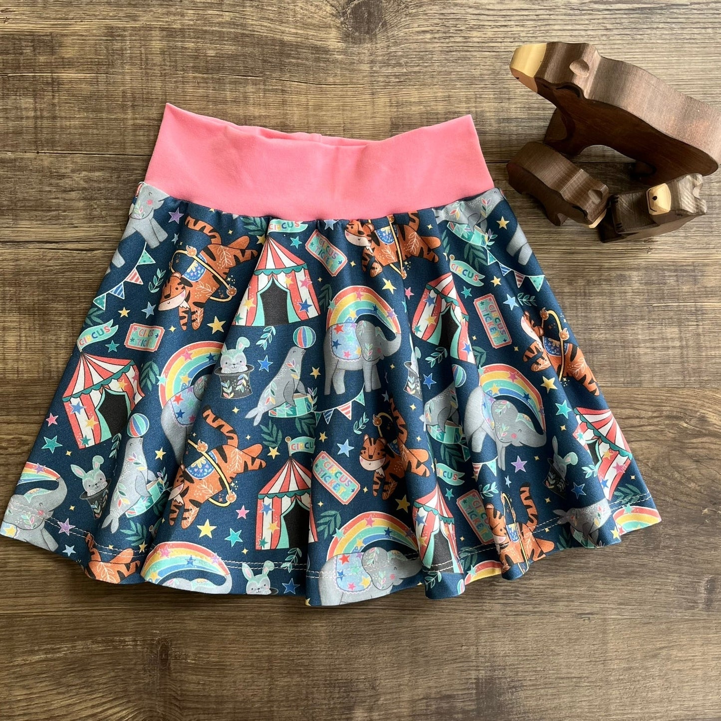 Christmas Woodland - Light - Skirt