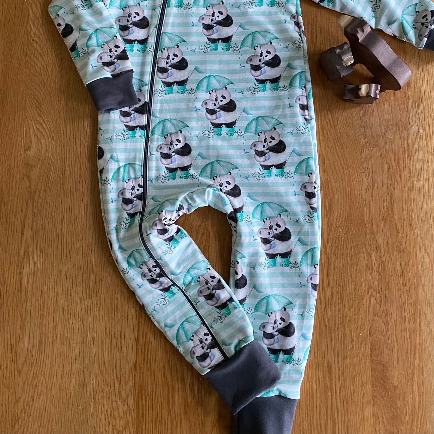 Monster Trucks - midnight - Long Zip Up Snug-Alls