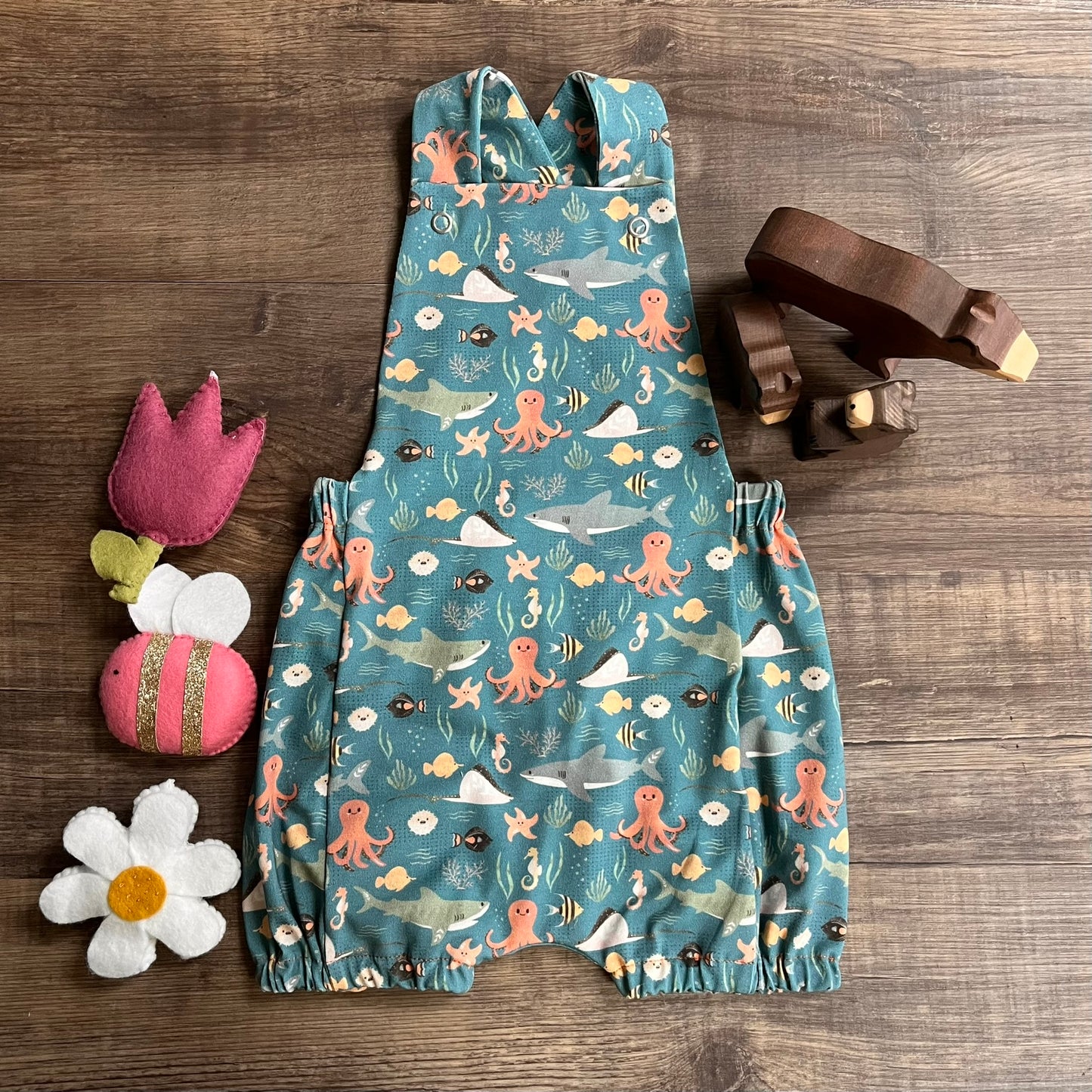 Construction - Cross Back Romper