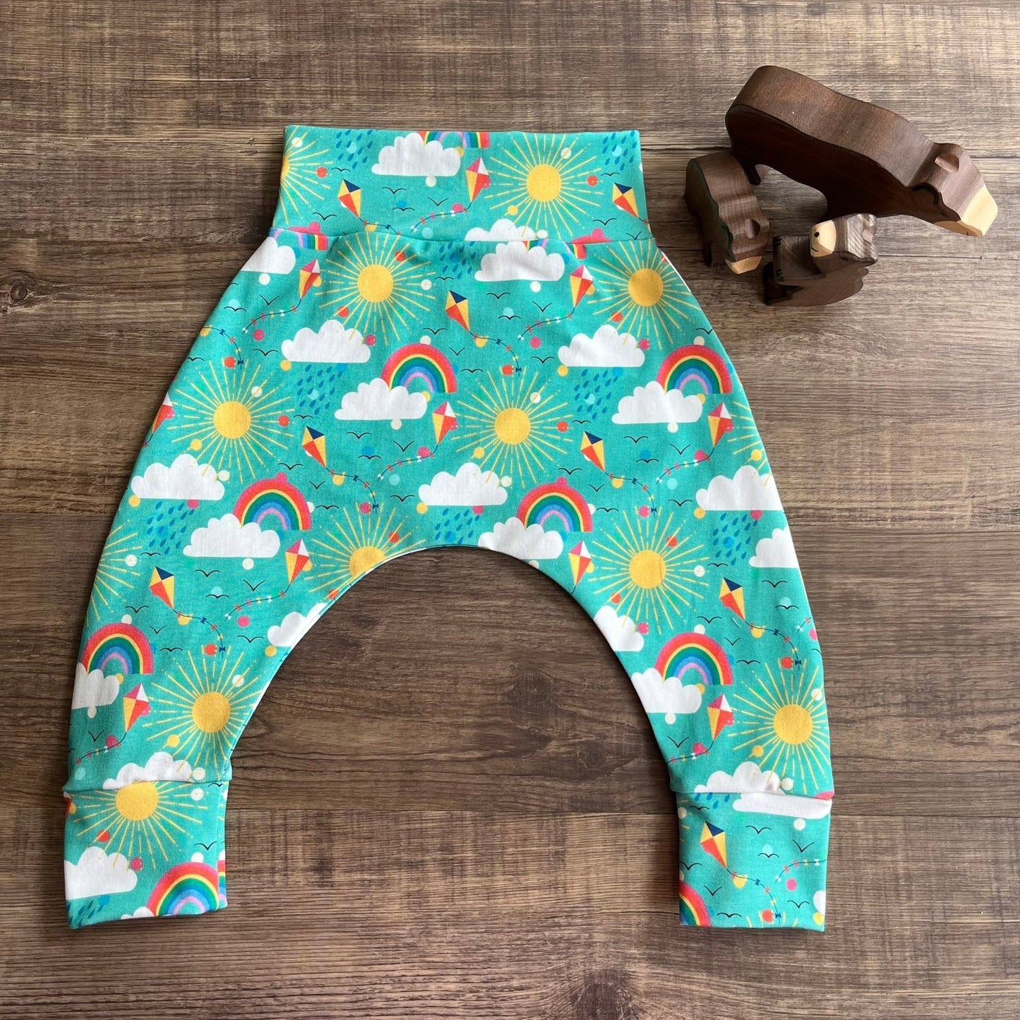 Sleepy Sloths - Warmer Fabric - Harem Trousers
