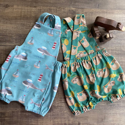 Construction - Cross Back Romper