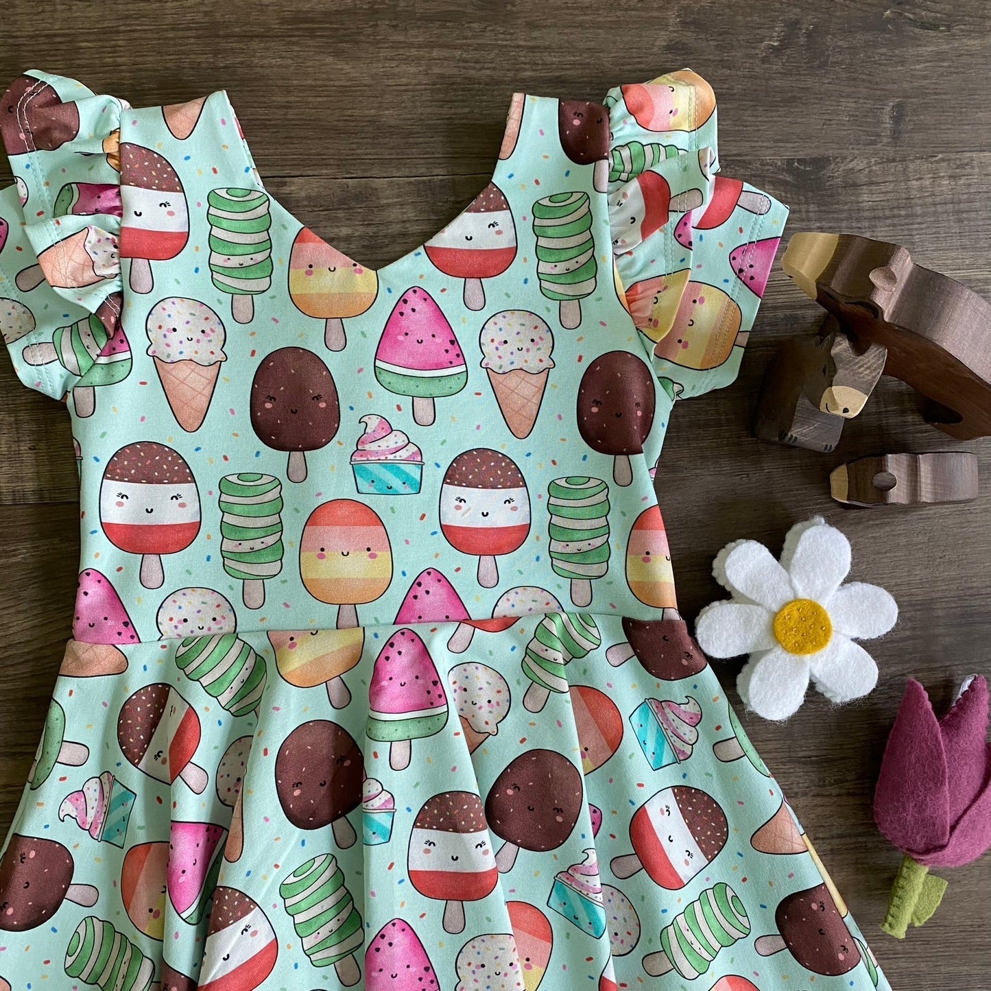 Wild Woodland - Bow Back Dress