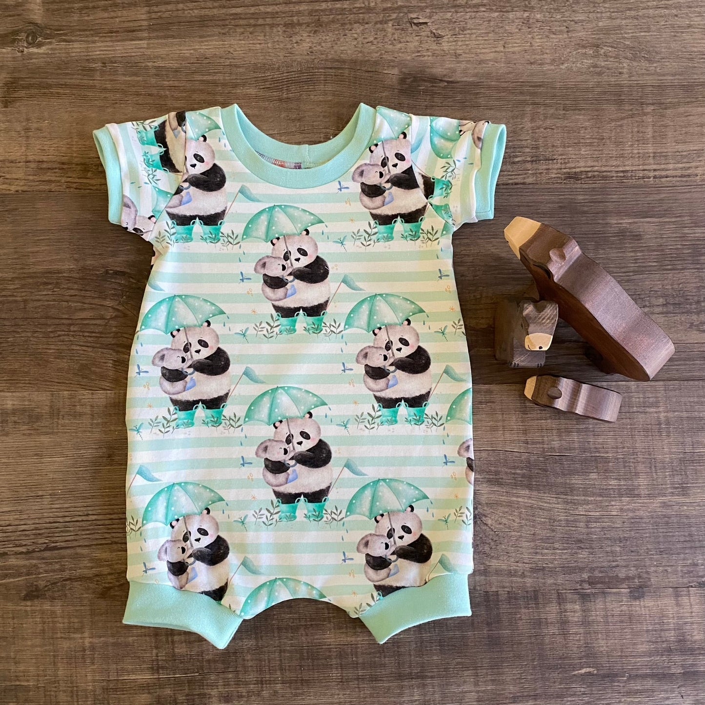 Christmas Woodland - Light - Pick and Mix Pull Up Romper