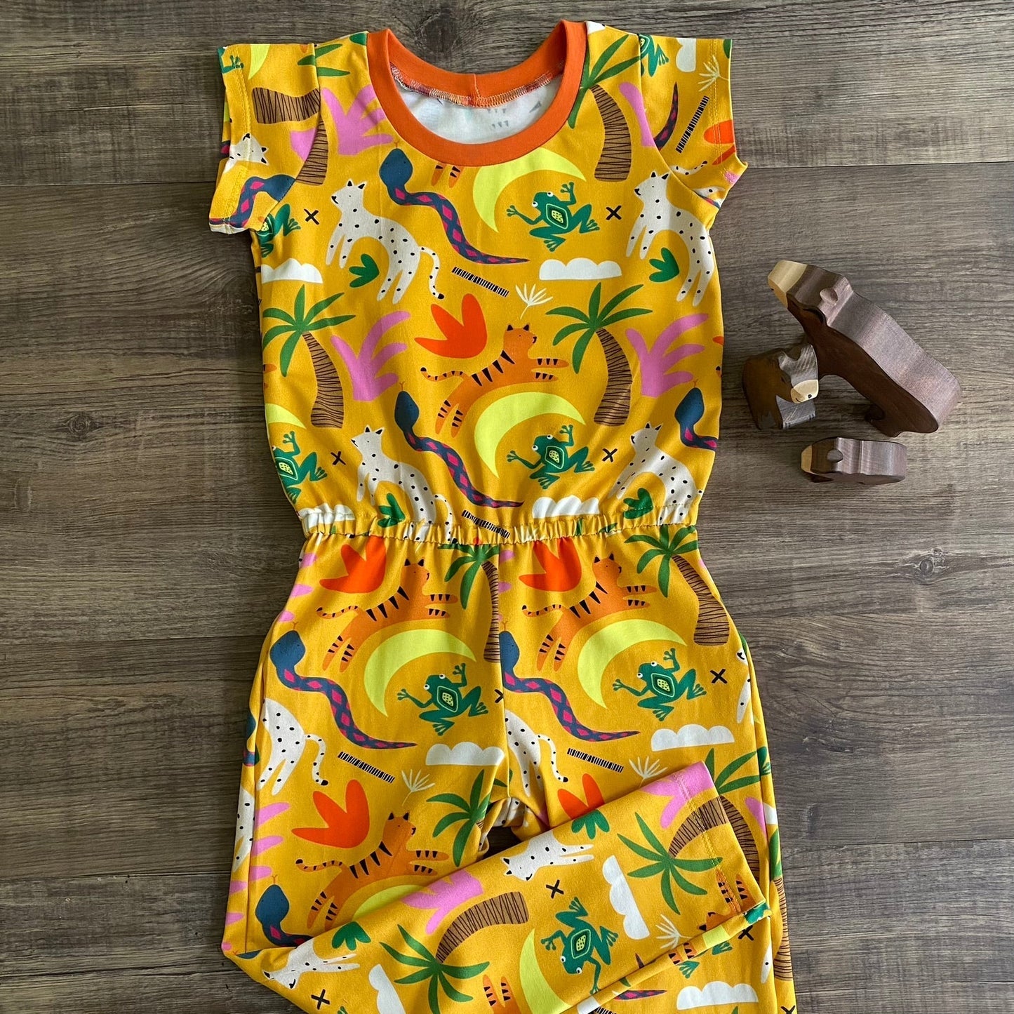 Wild Woodland - Big Kid Playsuit