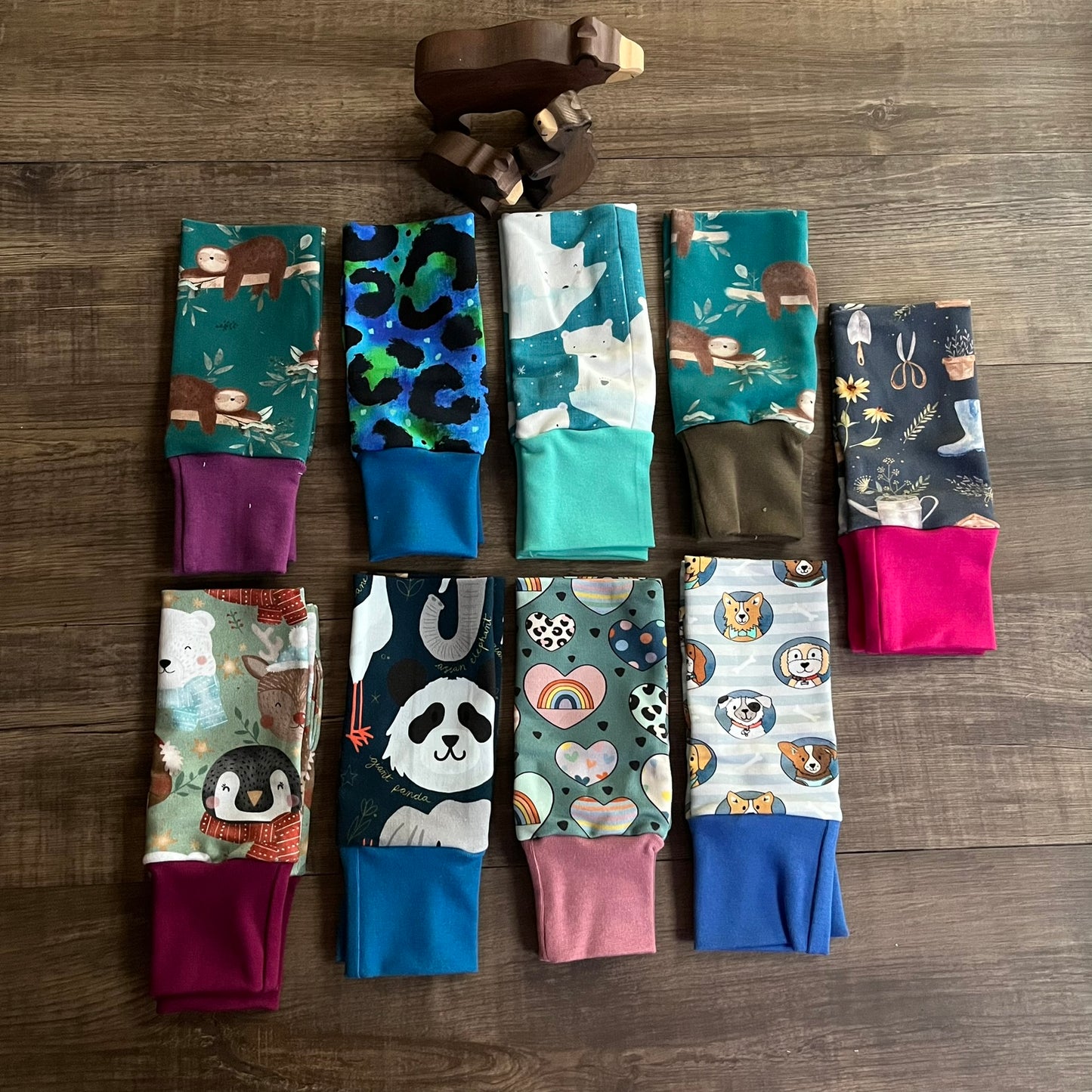 Wrist Warmers (warmer fabrics) - 9-12 Years - ready to post