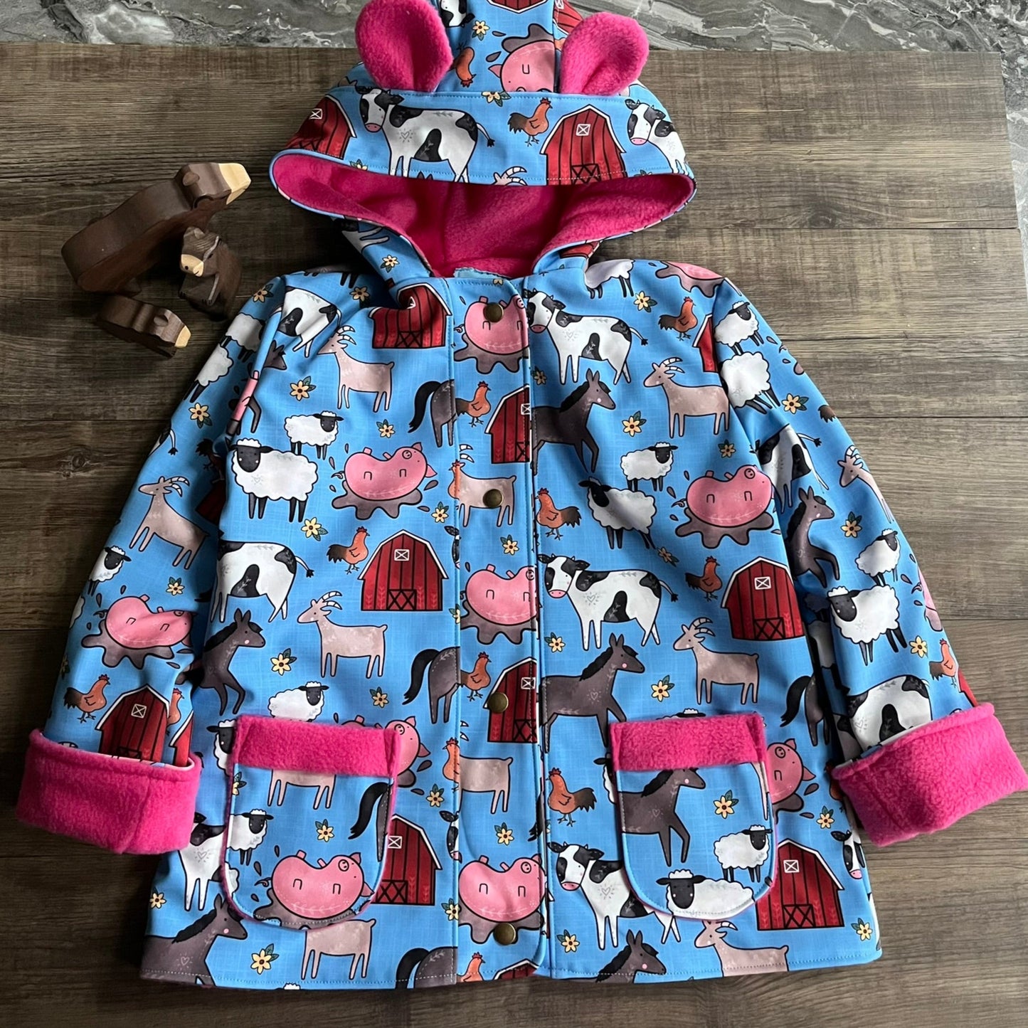 Snuggle Jacket - Mountains - 12-18m