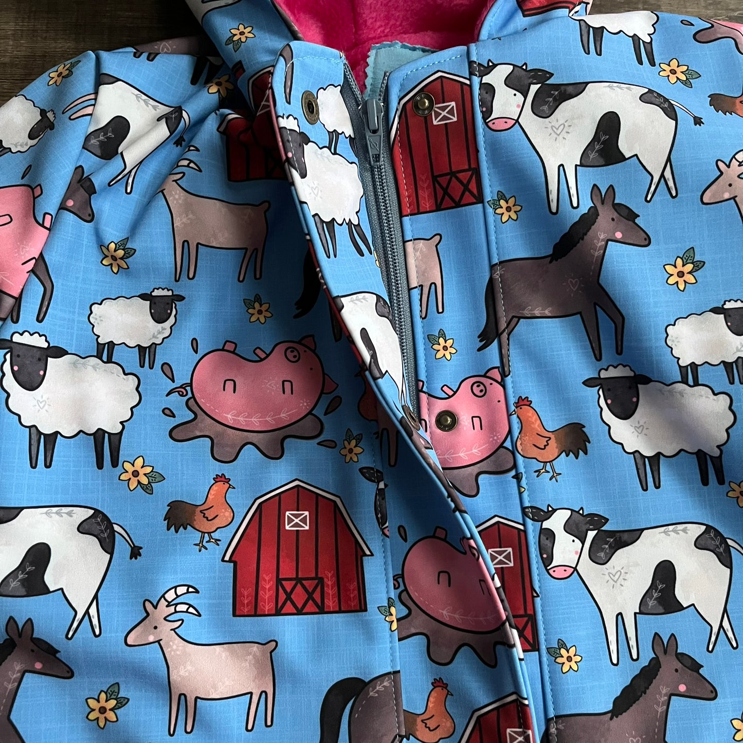 Snuggle Jacket - Mountains - 12-18m