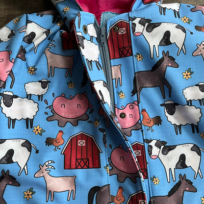 Snuggle Jacket - Mountains - 12-18m