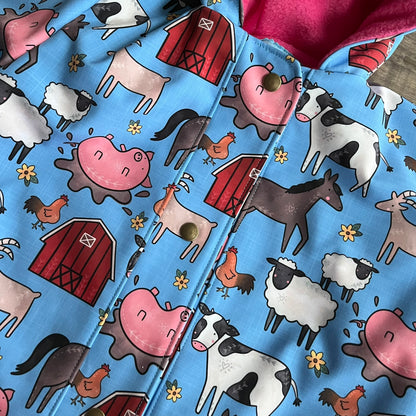 Snuggle Jacket - Mountains - 12-18m