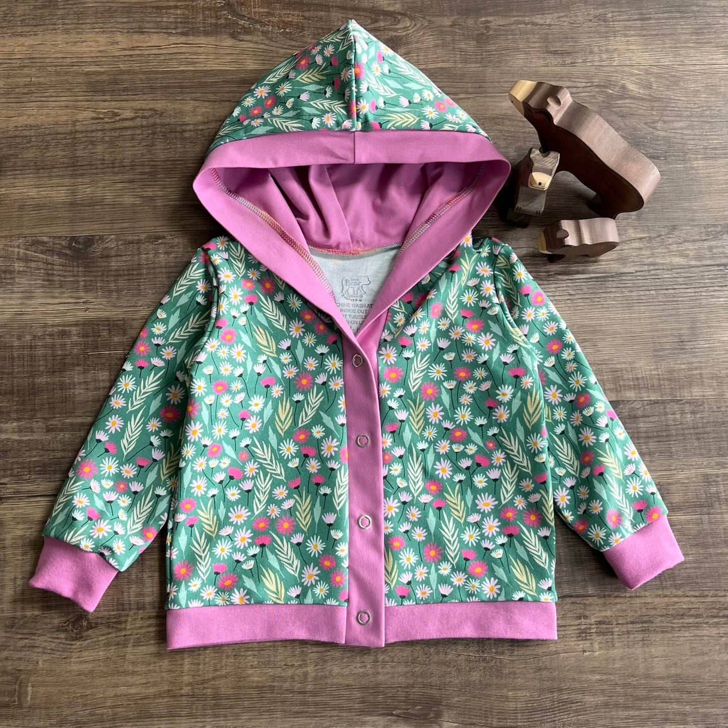 Rock Daisies - Hooded Cardi - 12-18m