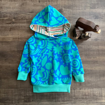 Beach Days - Slouchy Sleeve Hoodie - Ready to Post
