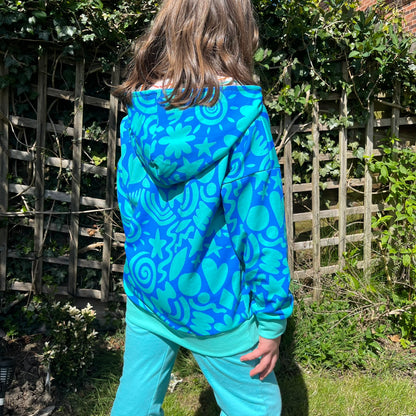 Beach Days - Slouchy Sleeve Hoodie - Ready to Post