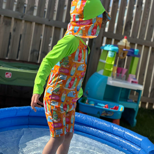 Peaked Swim Hats